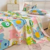 Washed Cotton Flat Bed Sheet Solid Bed Cover Single Double Queen King Size Bedsheet Linens Soft Bedspread (Pillowcase Can Order) 4