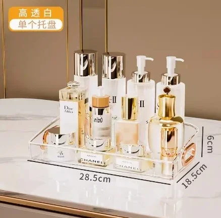 שולחן איפור מודרני לחדר שינה, ארון לבן עם מראה LED, אחסון, מערכת וניטי, מגירה מודרנית, טאבולו, משאית, רהיטים נורדיים