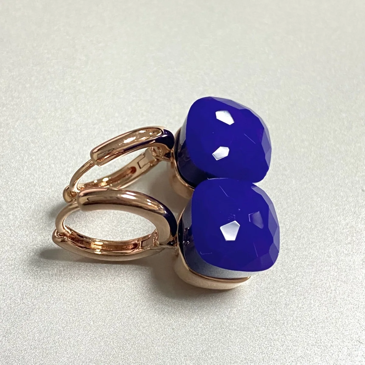 Sbb94bb1387e244f5b774a6fb8ece0a91R Classic Earrings For Women Amethyst Crystal Earrings Copper With Gold Plated Square Candy Colors Earrings Fashion Jewelry Mallzona