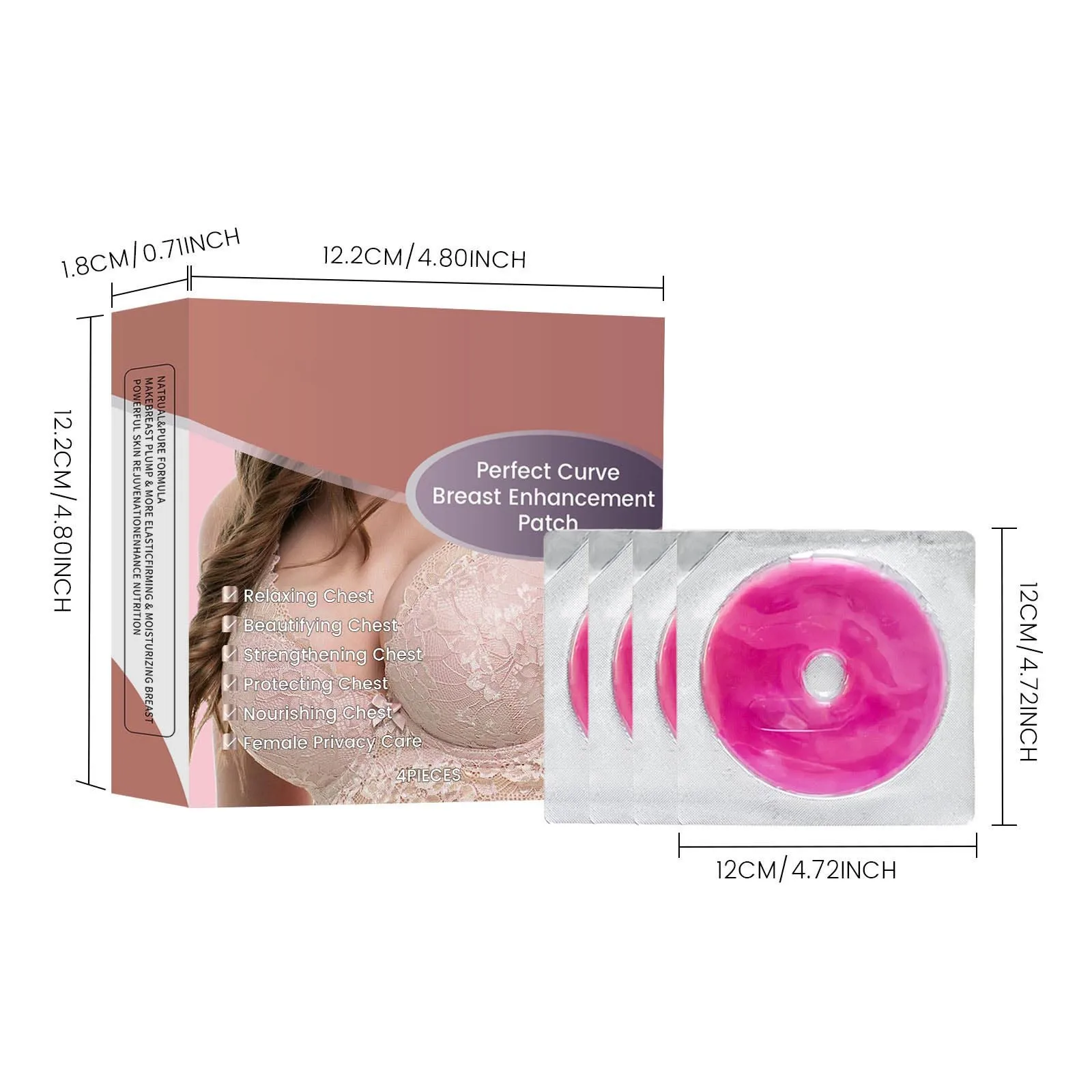 Breast Enlargement Patch Breast Enlargement Patch Keratopeptide Protein Patch Breast Enlargement Firming Pad Promotes Firming Enhancement Patch