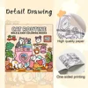 Cat Moments Adult Coloring Book Unique Book for Relaxation Upgraded Paper for Comfortable Coloring Perfect Gift Friend 3