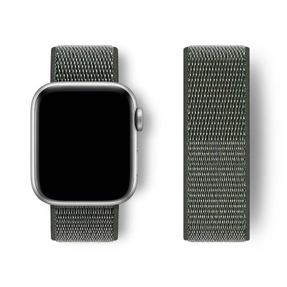 ตัวเลือกสินค้า สายไนลอน Apple Watch Band สายรัดข้อมือ หลากหลายขนาด สไตล์เรียบหรู