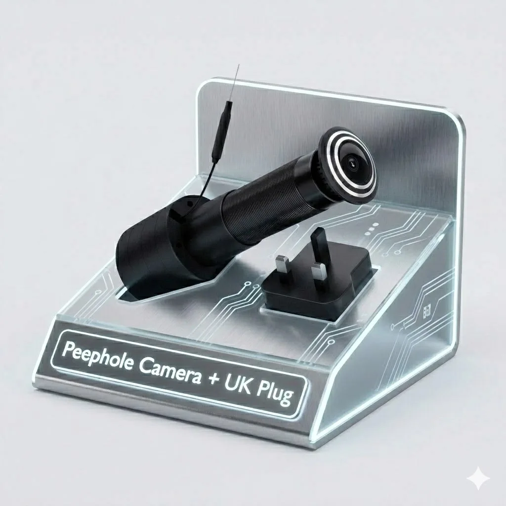 Camera And UK Plug