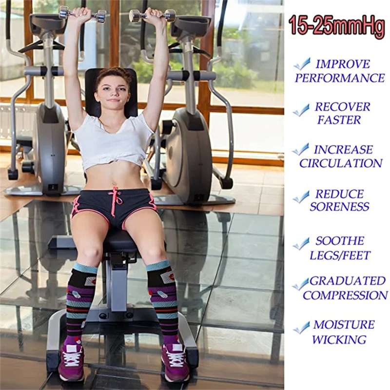 Nurse Compression Socks Sports Socks Running Medical Edema Diabetes Compression Varicose Veins For Men Women sports socks fitness sports socks compression socks sport socks