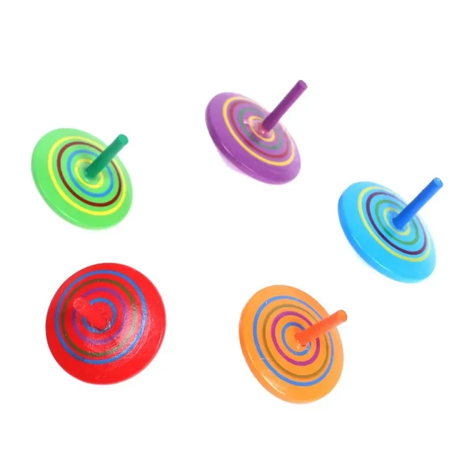 10-30 pièces toupies en bois amusantes pour cadeaux de fête pour enfants, souvenirs de cadeaux de carnaval d'anniversaire, récompenses en classe de rentrée scolaire 2