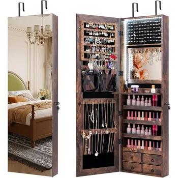 47" LED Jewelry Armoire 1