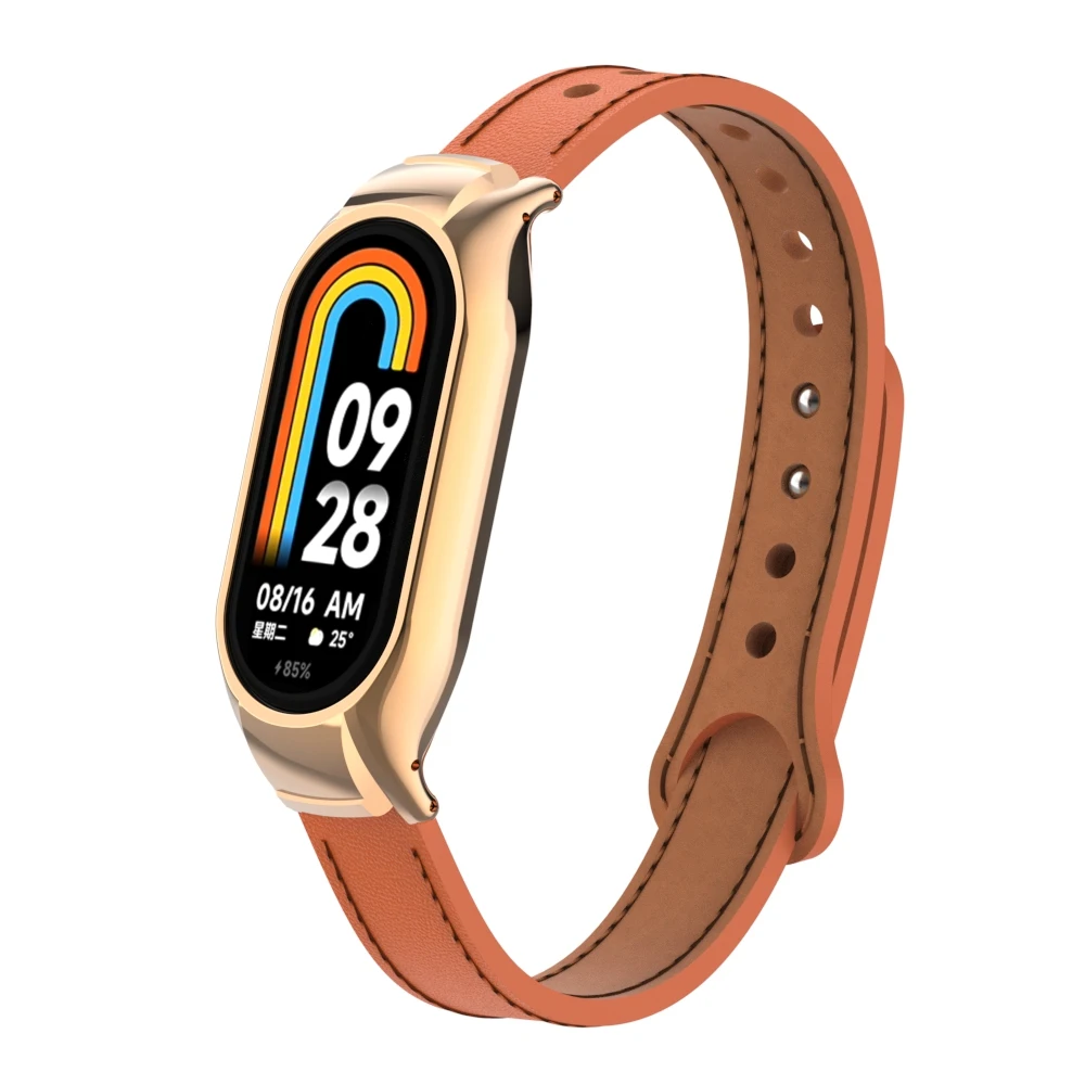 Premium Leather and Metal Replacement Strap