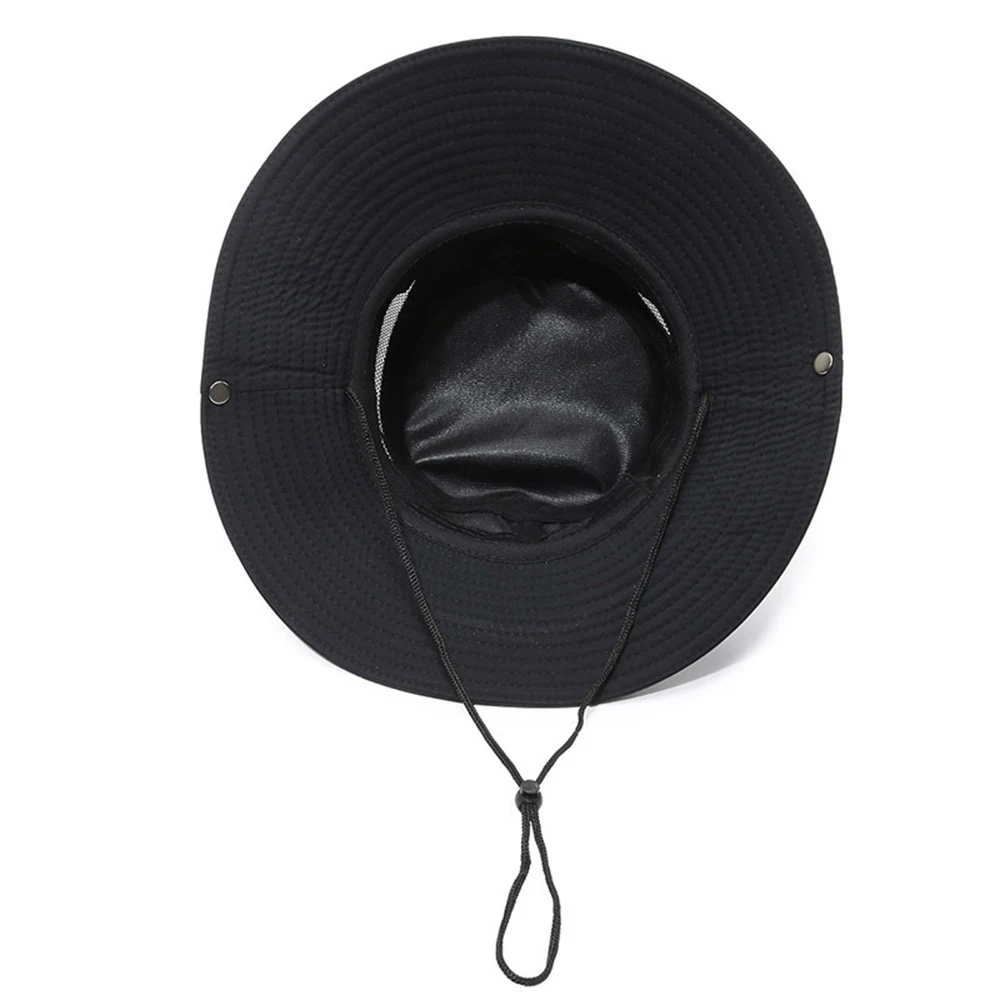 Sombrero de pescador de ala ancha para hombre, gorro de pescador de ala ancha, impermeable, protección UV, ligero, fino, Bonnie