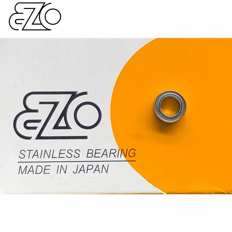 JAPAN EZO Stainless Steel Bearing S683ZZ S684ZZ S685ZZ S686ZZ S687ZZ S688ZZ S689ZZ 3x7x3 4x9x4 5x11x5 6x13x5 8x16x5 mm 10pcs