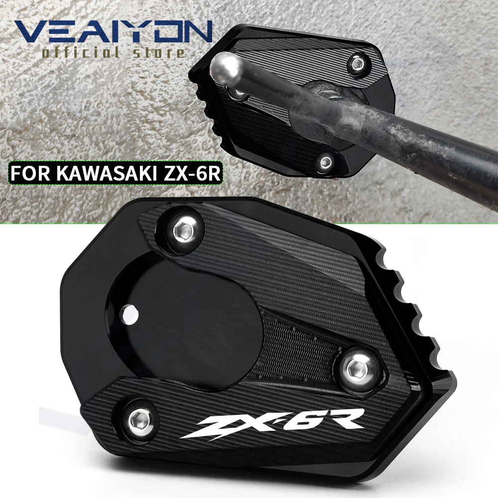 Motorbike Sidestand Kickstand Side Stand Enlarge Extension Pads For