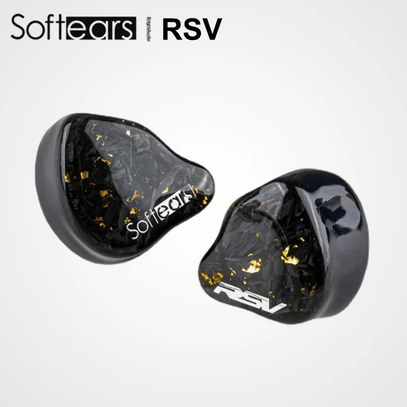 

Сбалансированные арматурные драйверы Softears RSV RS5 5BA, Внутриканальные наушники-вкладыши для монитора с 2-контактным разъемом 0,78 мм, съемная гарнитура