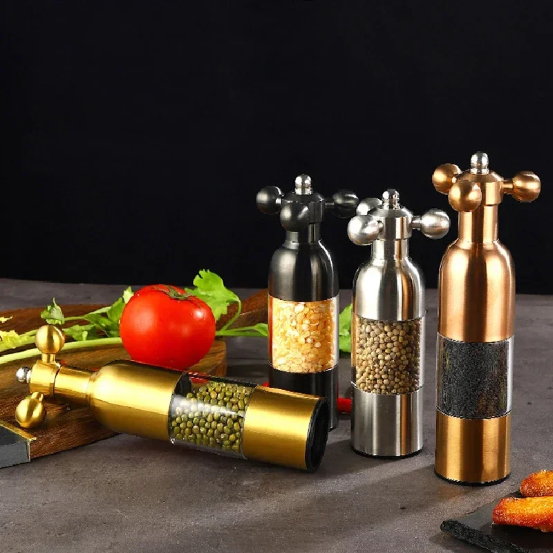 304StainlessSteelPepperGrinderKitchenUtensilsSeaSaltPepper