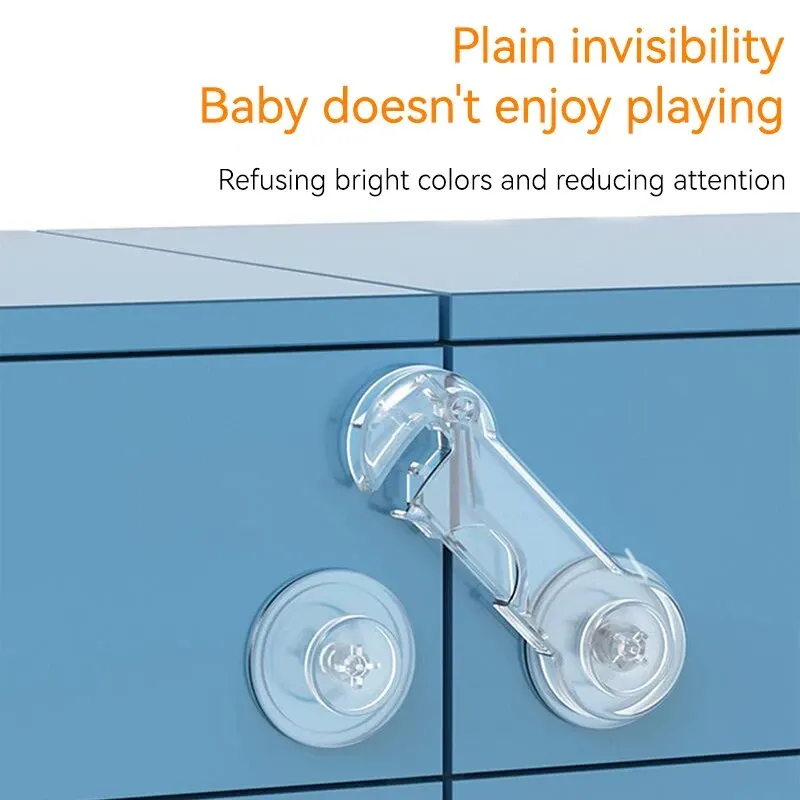 6PCS Baby Cabinet Drawer Refrigerator Locks Child Anti-opening Home Safety Protection Buckle cabinet lock,child lock,safety lock,refrigerator lock,refrigerator door lock