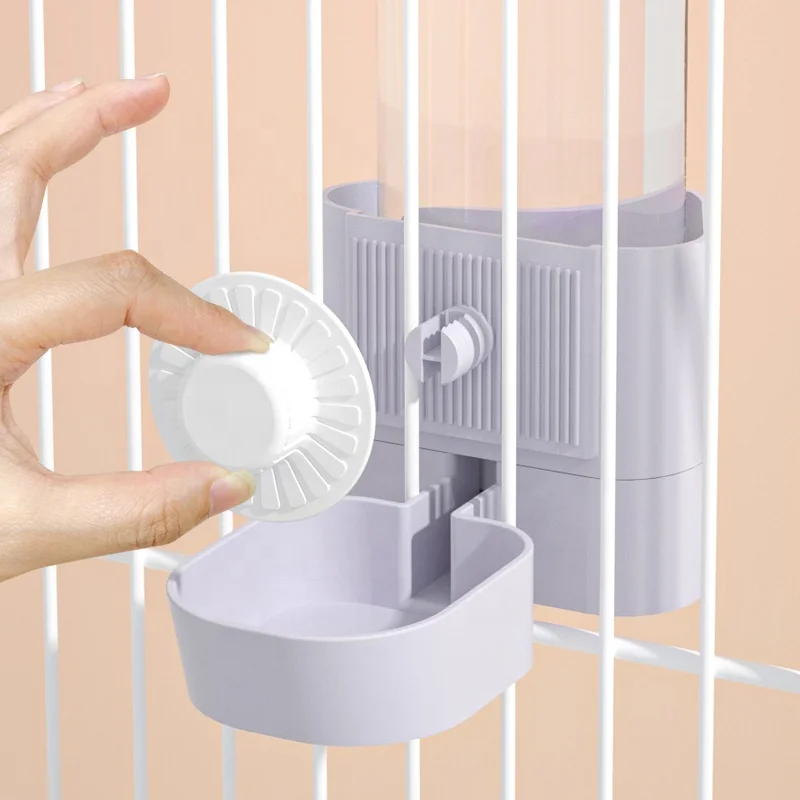 

New Fashion Design Lovely Chinchilla Rabbit Accessories Automatic Feeder And Drinker