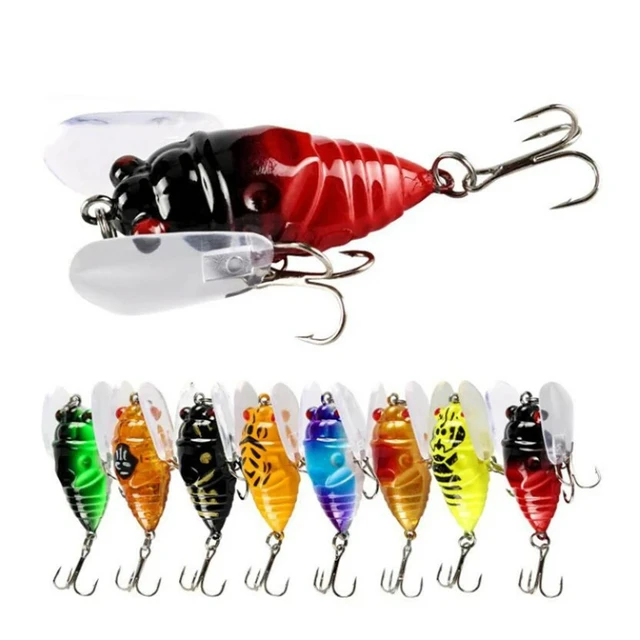 1PCS Simulation Cicada Hard Fake Bait Fishing Lure Bionic Artificial  Wobblers Crankbait Pesca Insect Tackle Carp Fishing - AliExpress