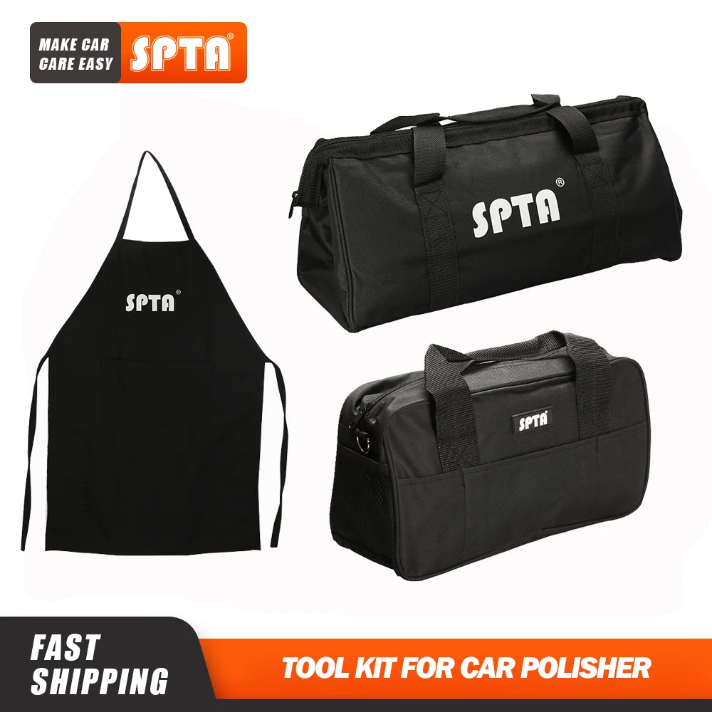 SPTA Tool Bags and Working Apron for Car Polisher