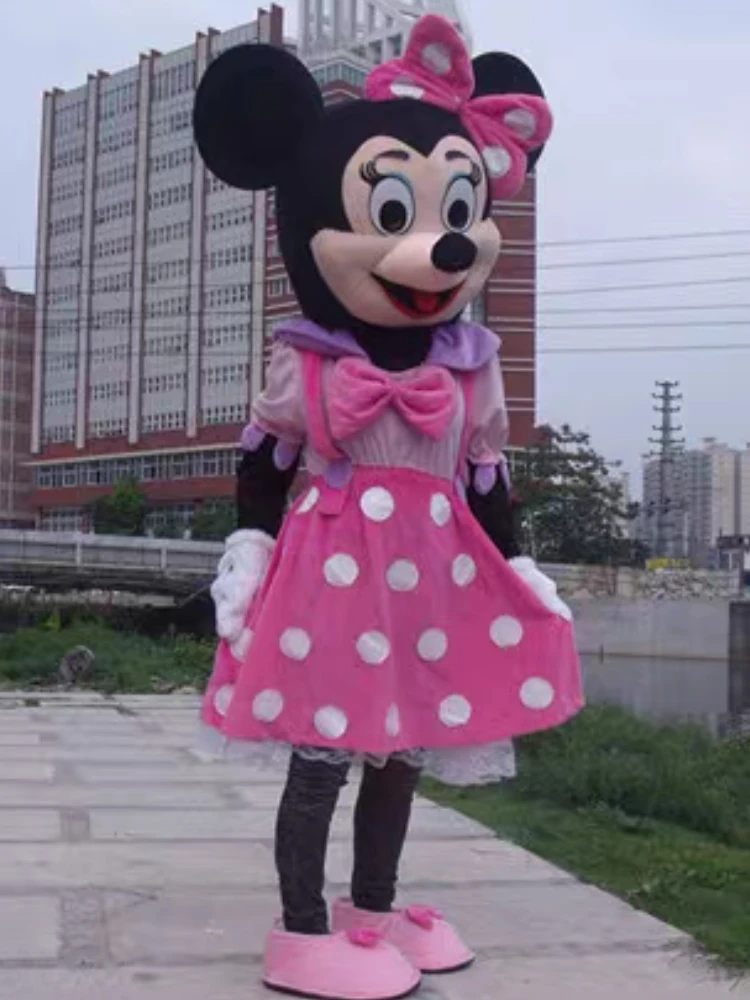 thumbnail image 1 of Disfraz de mascota de Mickey Minnie Mouse para cosplay, juguete para adultos, dibujos animados de anime, publicidad, fiesta, gran peluche, publicidad, evento, fiesta, adulto, 1 of 5