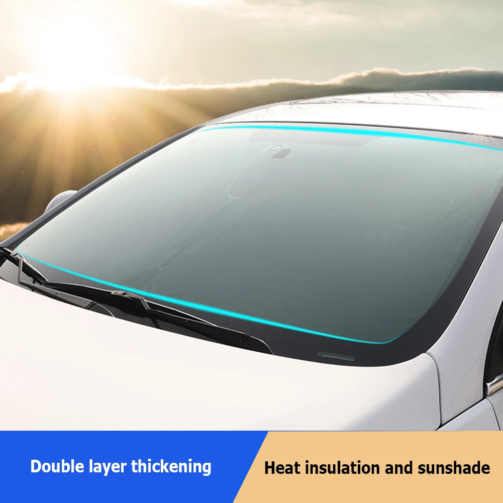 Car Windshield Cover Sunshade UV Protection Shield Car Styling Folding