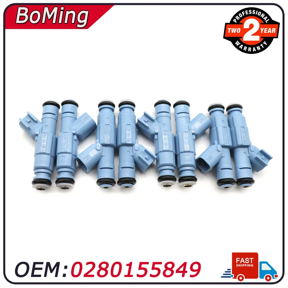 

0280155849 автомобильный топливный инжектор для Dodge Dakota Durango джип Ram Grand Cherokee Commander Mitsubishi Raider 4.7L V8 2001-2007 8 шт.