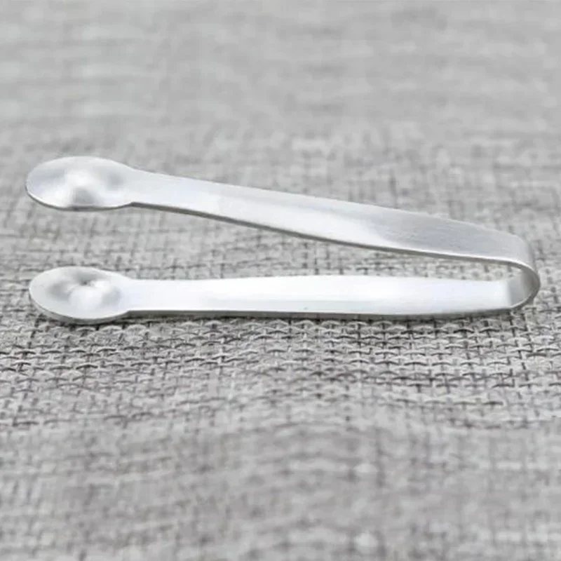 Multi Functional Bar Ice Cube Clamps Stainless Steel Sugar Clamp Tongs Clip Ice Cube Coffee Bar Household Kitchen Sugar Clips
