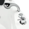Corner Whirlpool Bathtub, Triangular Glass Spa Pool, 59 Inches Long X 59 Inches Wide X 25 Inches High Bathtubs & Whirlpools 4
