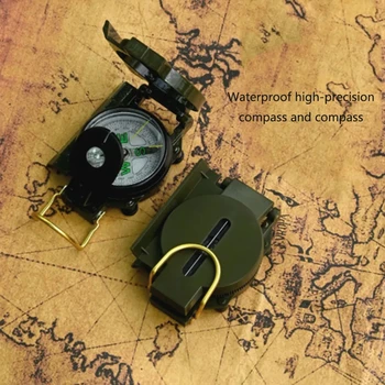 Flip Top Outdoor Survival Compass 1