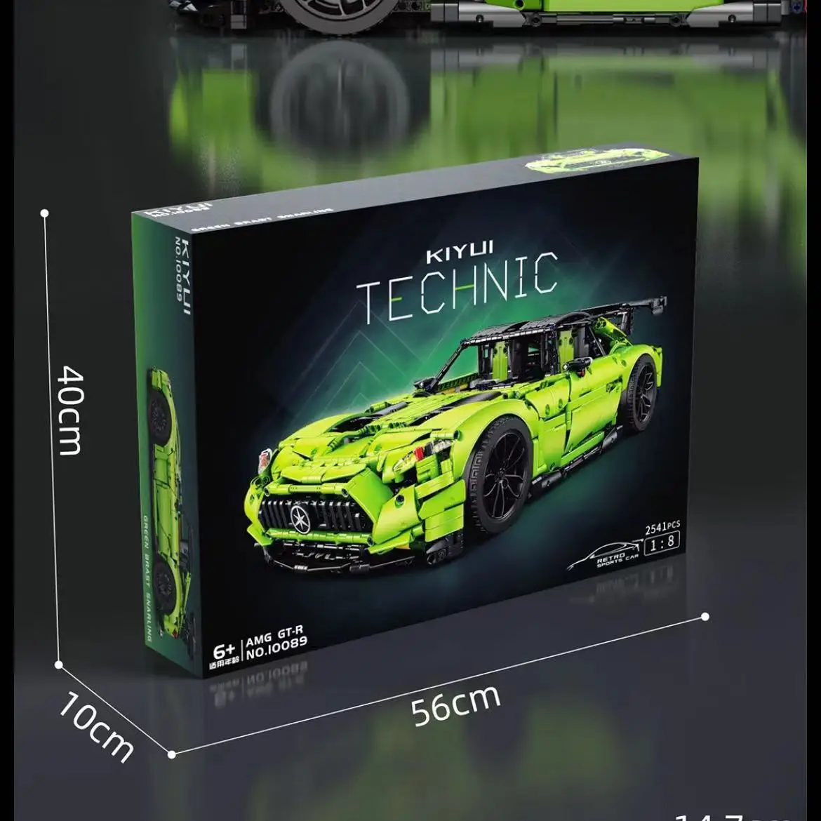 Compatible avec LEGO Technic Amg GTR Super Racing