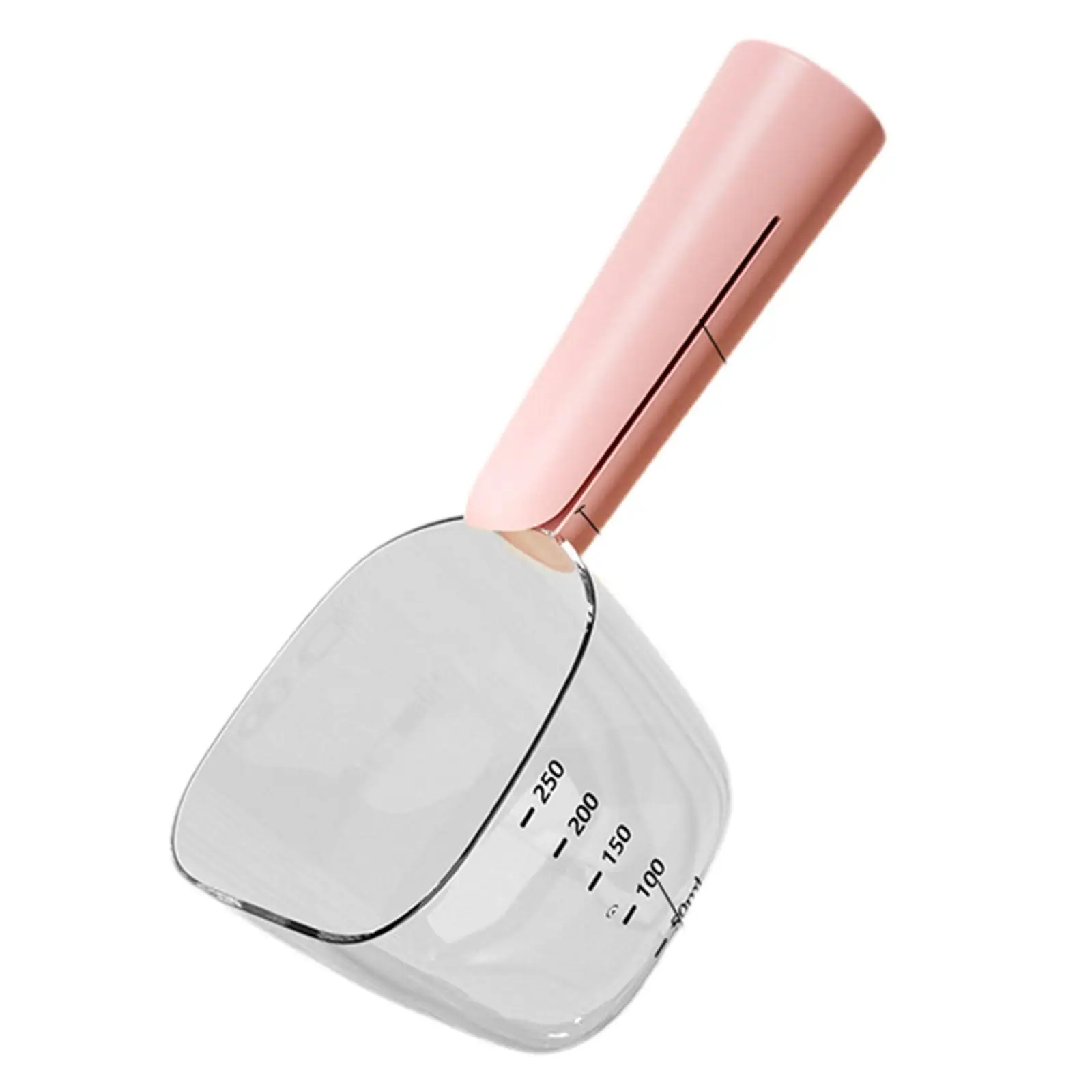 Cat Shovel Spoon with Built Seal Clip Precise Pet Food Measuring Scooper Feeder Tool for Dogs Cats and Puppies