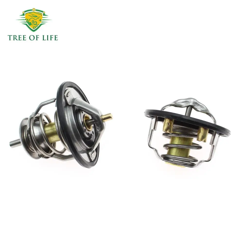 Engine coolant thermostat 1 Set Engine Coolant Thermostat For ISUZU NPR NKR NRR NQR 4HF1 4HG1 4HE1 4HK1 4.3L 4.8L 5.2L 1998-8973007891 8973007902