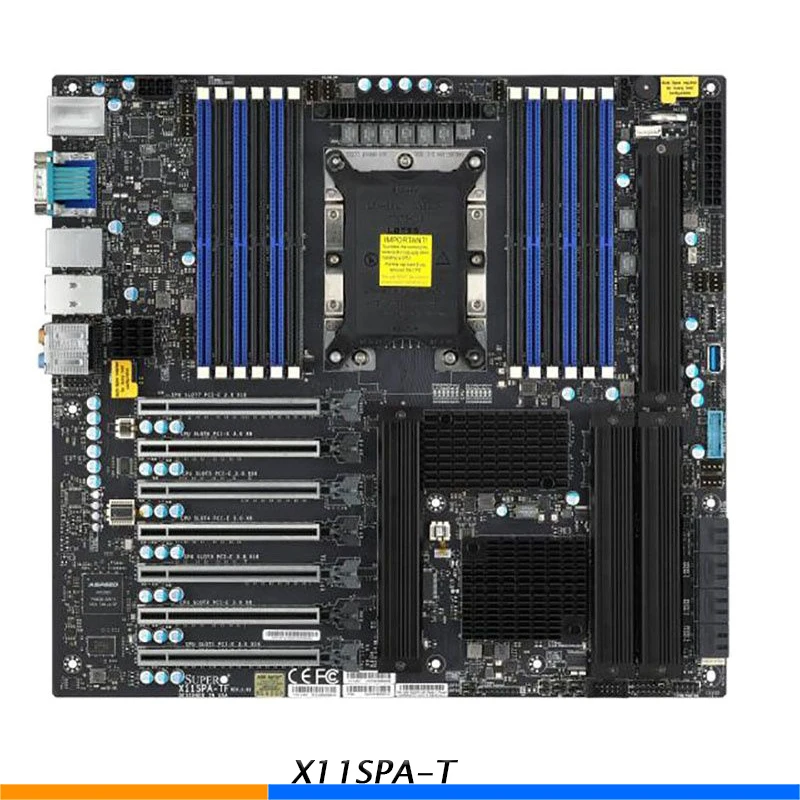 Original Workstation Motherboard For Supermicro For X11SPA-T Support W-3200 Series CPU Good Quality 1 Original Workstation Motherboard For Supermicro For X11SPA T Support W 3200 Series CPU Good Quality