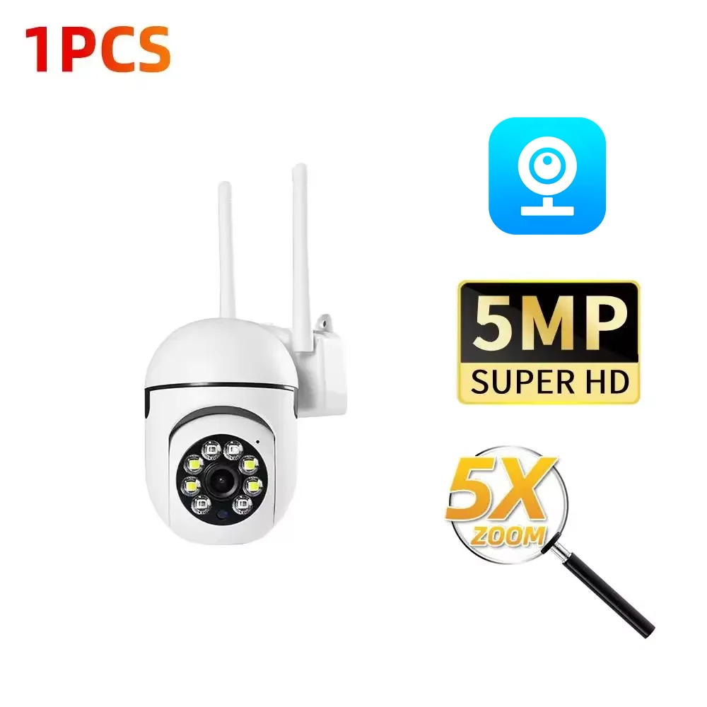Telecamere 2.4G 1080P Wifi Video Sorveglianza IP Protezione di sicurezza esterna Monitor Zoom 4.0X Allarme binario wireless domestico Impermeabile