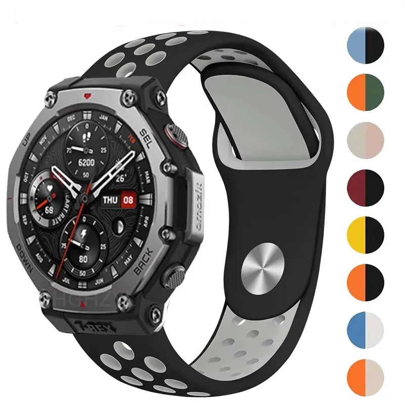 Premium Silicone Sport Strap for Smart Watch - Durable and Comfortable Watchband Bracelet
