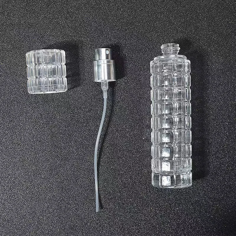 미스트 스프레이 유리 병 30ml 유리 두꺼운 바닥 실린더 스프레이 향수병 빈 화장품 용기, 도매