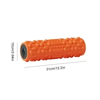Vibrating Foam Roller Yoga Column Rechargeable Muscle Roller 5 Modes Tissue Massager Yoga Pilates Balls Jawline - Image 6