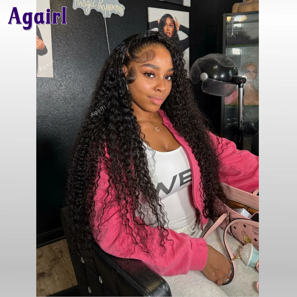 220% Zencefil Kahverengi Renkli Kıvırcık 6X4 5X5 Dantel Kapaklı Peruklar Brezilya Su Dalgası 13x6 13x4 Dantel Önü İnsan Saçı Peruklar Önceden Yolunmuş