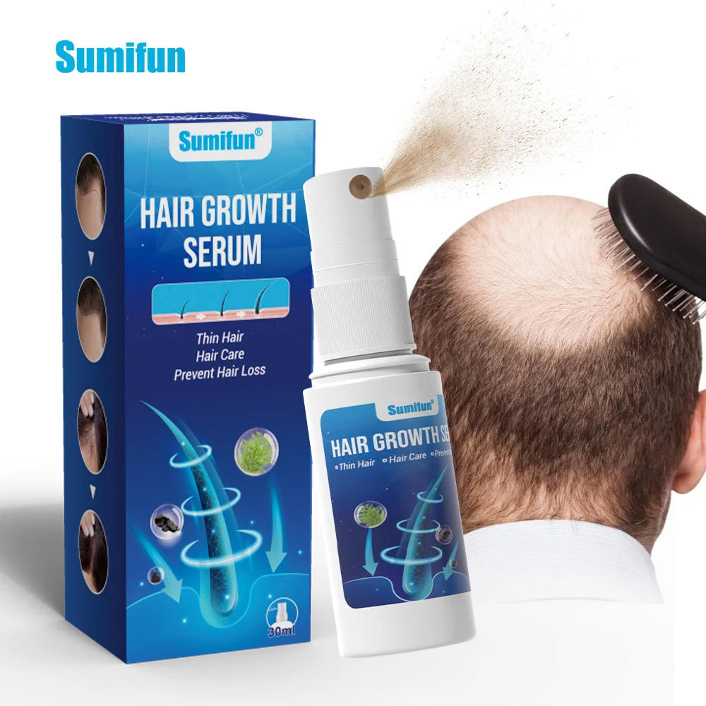 

1/5/10Pcs Sumifun Anti Alopecia Spray Regrowth Hairs Prevent Baldness Root Nourish Hair Growing Plaster Damaged Thin Hair Care