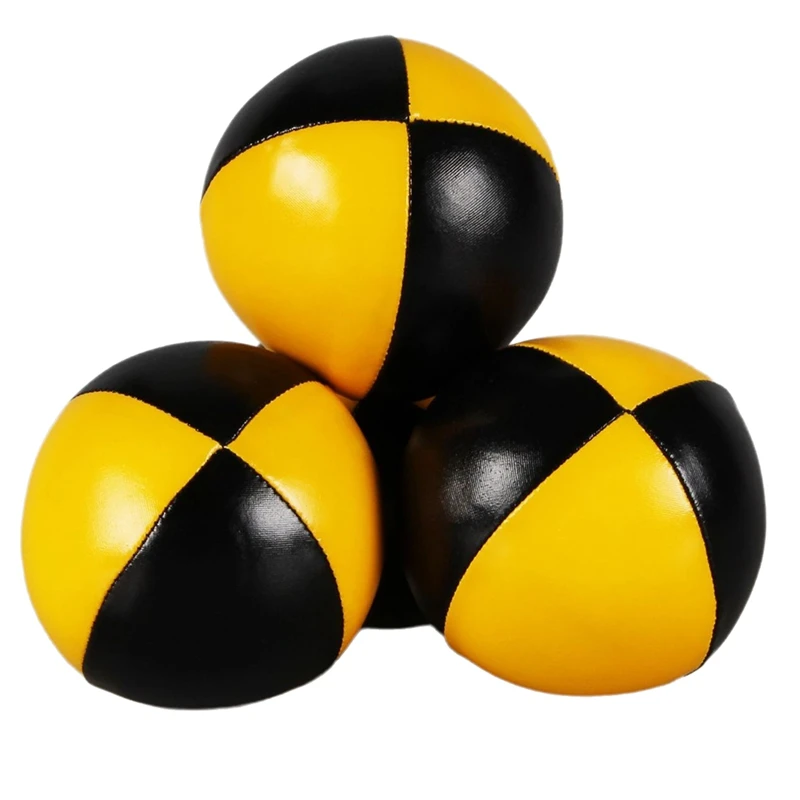 PU Hand Throwing Ball Elastic Soft Rubber High-End Magic Juggling Ball Acrobatics Props Hand Throwing