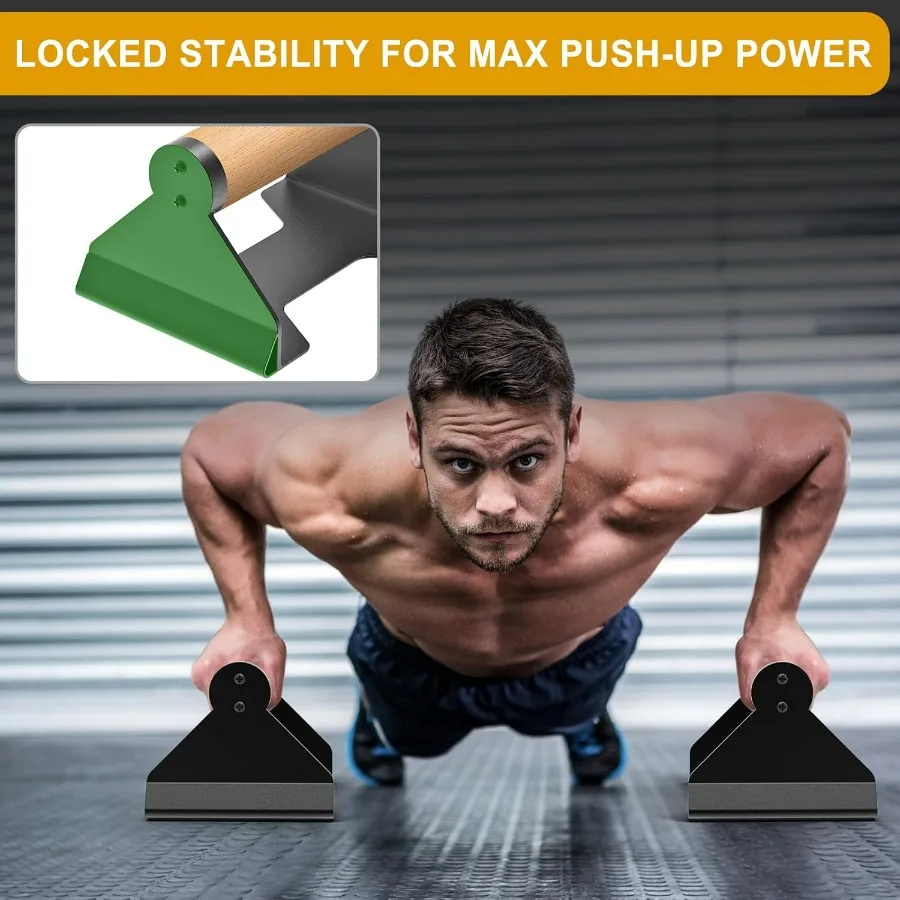 Push Up Bars, Pushup Stands, Anti-Slip Soft Plastic Push Up Handles, Bottom Anti-Slip Pad, Strength Training Equipment, Perfect
