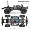 HB Zp1005/zp1010 Remote Control Car 2.4g 4wd simulation Rc Car All-terrain 15km/h 1:10 Off-road Monster Truck Toy For Boys Gift 3