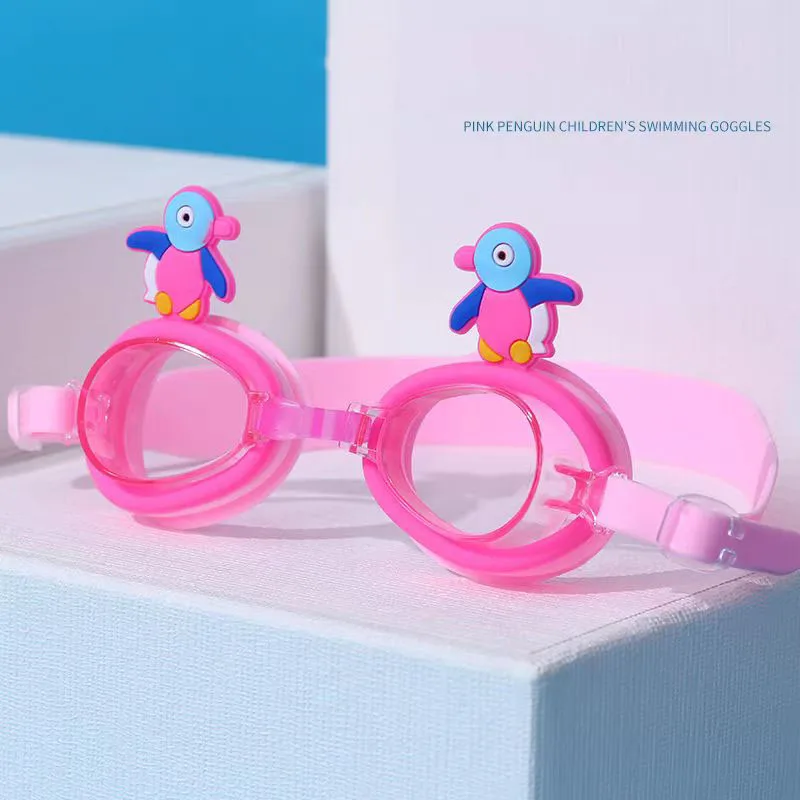 Crab Shape Children's Diving Glasses Children Swimming Goggles Waterproof Anti Fog Adjustable Glasses 5