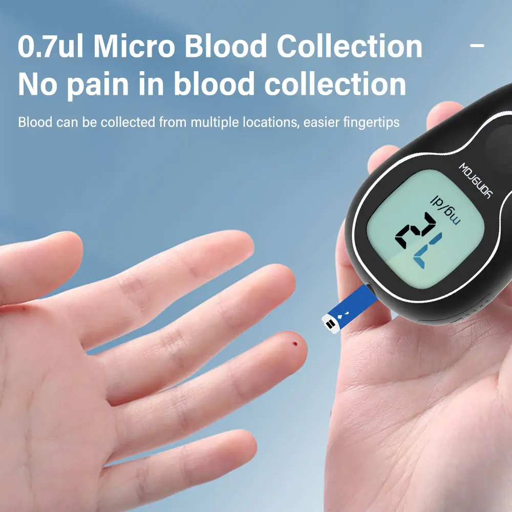 Yongrow medical 2in1 Uric Acid & Blood Glucose Meter for Diabetes Gout  Tester Monitor Device 