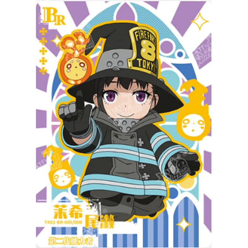 Fire Force Anime Characters Coleção de personagens, Shinra