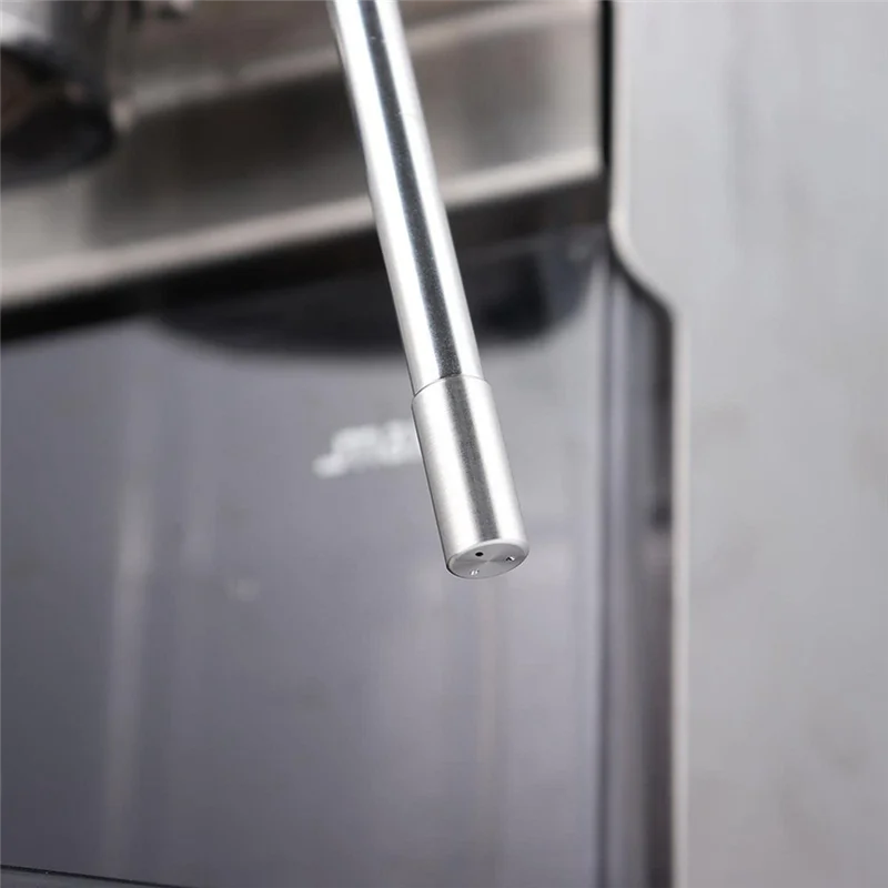 Beccuccio Con Punta Per Ugello A Vapore Per Gaggia Classic/Classic Pro, Beccuccio In Schiuma Di Latte, Acciaio Inossidabile Per Uso Alimentare