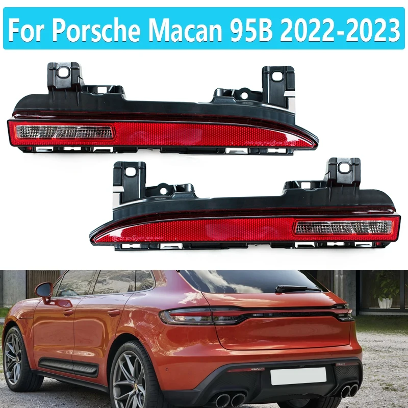 Rear Bumper Lights for Porsche Macan 95B 2022-2023 Rear