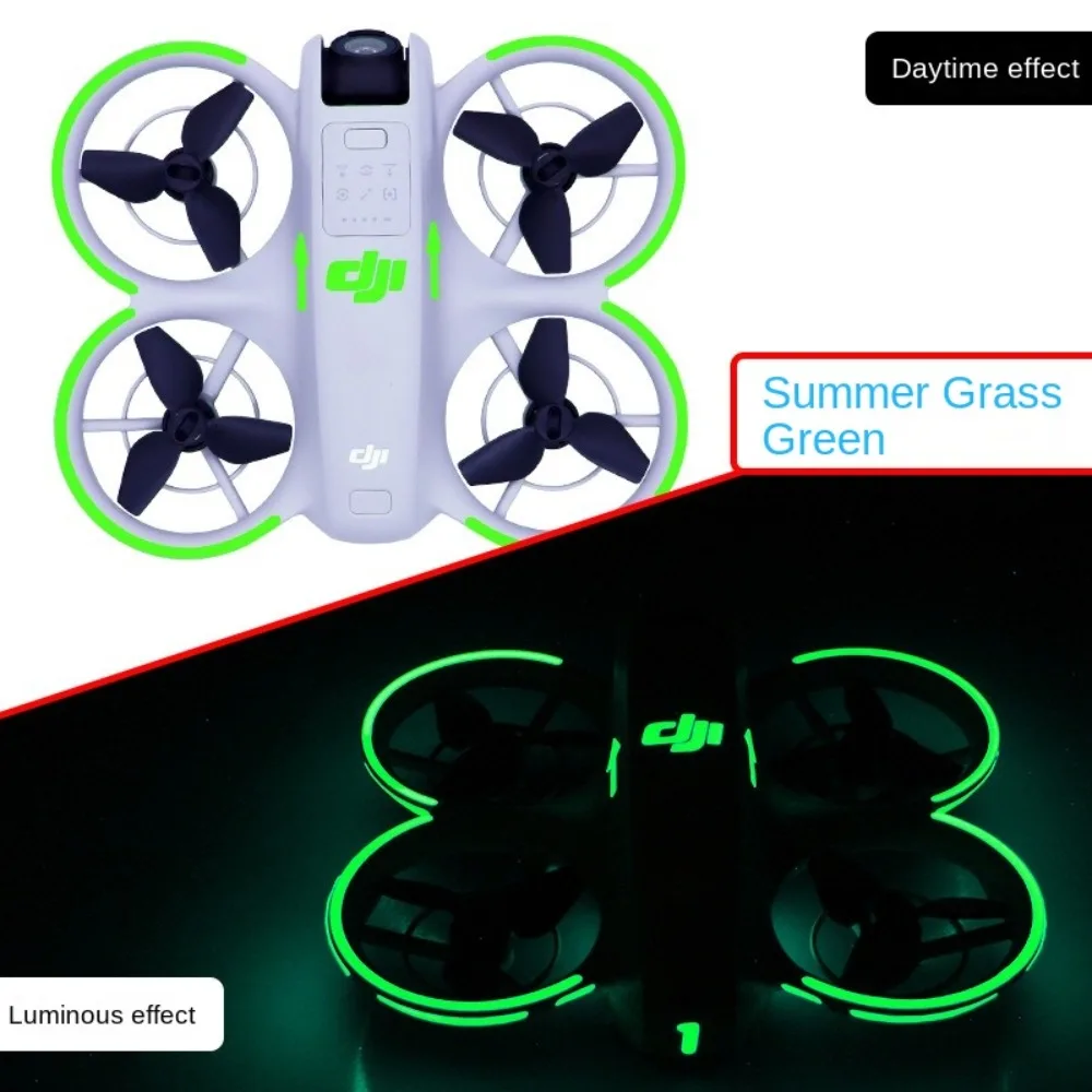 Glow-in-the-dark Luminous Stickers Multiple Color Reusable Glowing Film RC Drone Accessories PVC Cool Sticker for DJI NEO