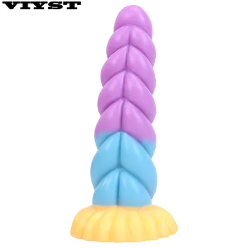 8 Types Alien Dildo Realistic Penis Soft Realistic Suction Cup Anal Plug Sex Toy Sexy Toys Woman Dildos Sexual Products Real 3