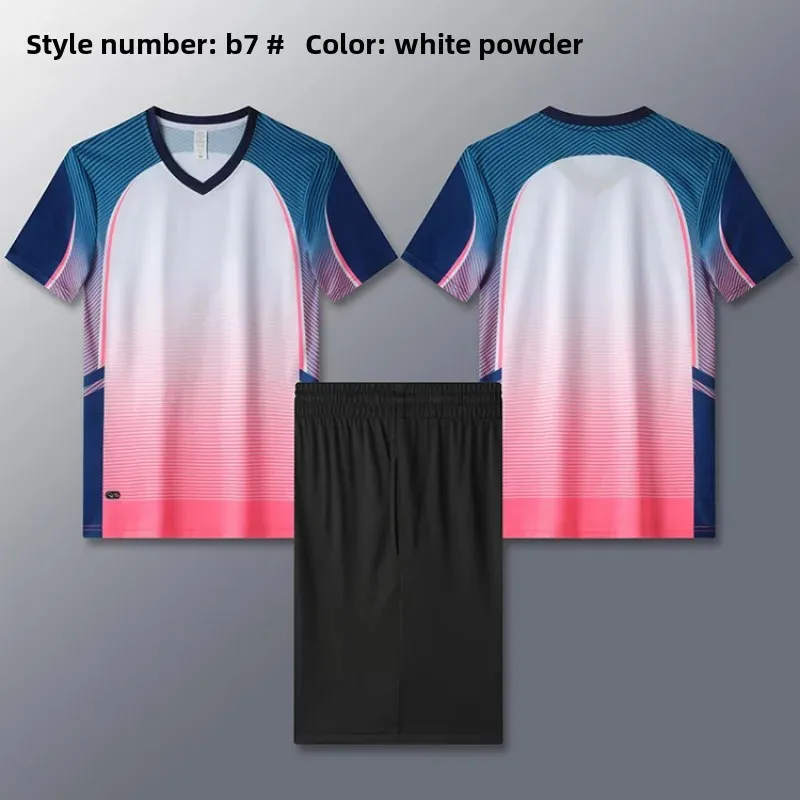 Sports Volleyball Uniform Set Training Competition Teamwear Men's Women's Badminton Tennis Table Tennis Outfit