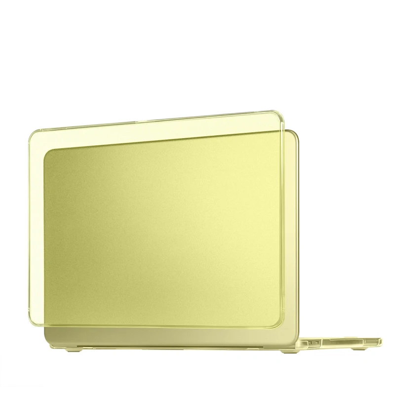 Coque Jaune pour MacBook Neo 13, Étui pour Ordinateur Portable 2026, 100% Compatible avec la Couleur Officielle, Coque Rigide en Plastique Mat pour A3404 A18 Pro