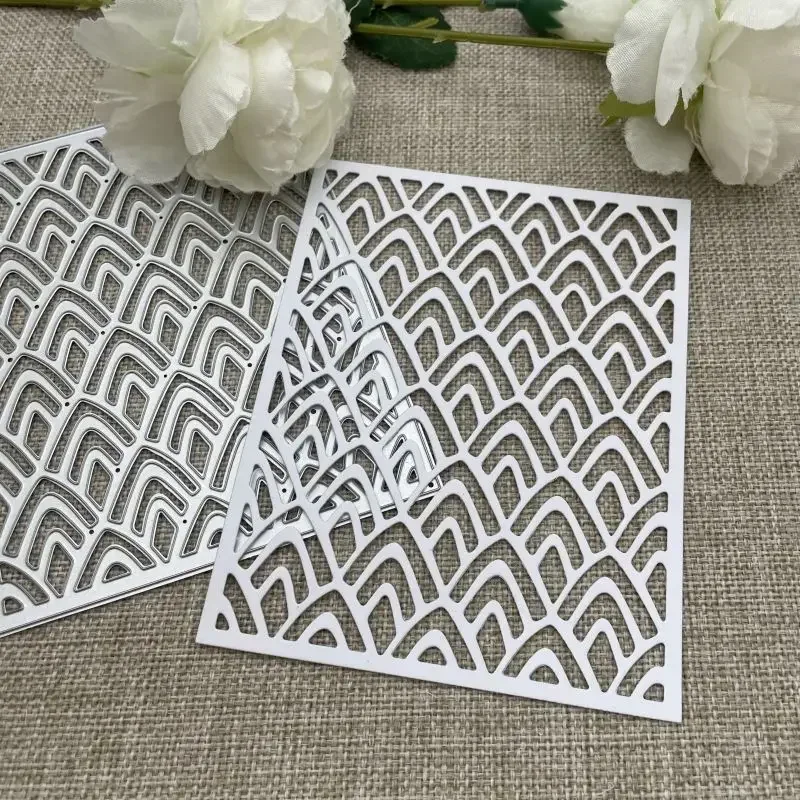 Verschiedene Zentrumsmuster Metall-Stanzformen Schablonen für DIY Scrapbooking Dekorative Handarbeit Stanzschablonen