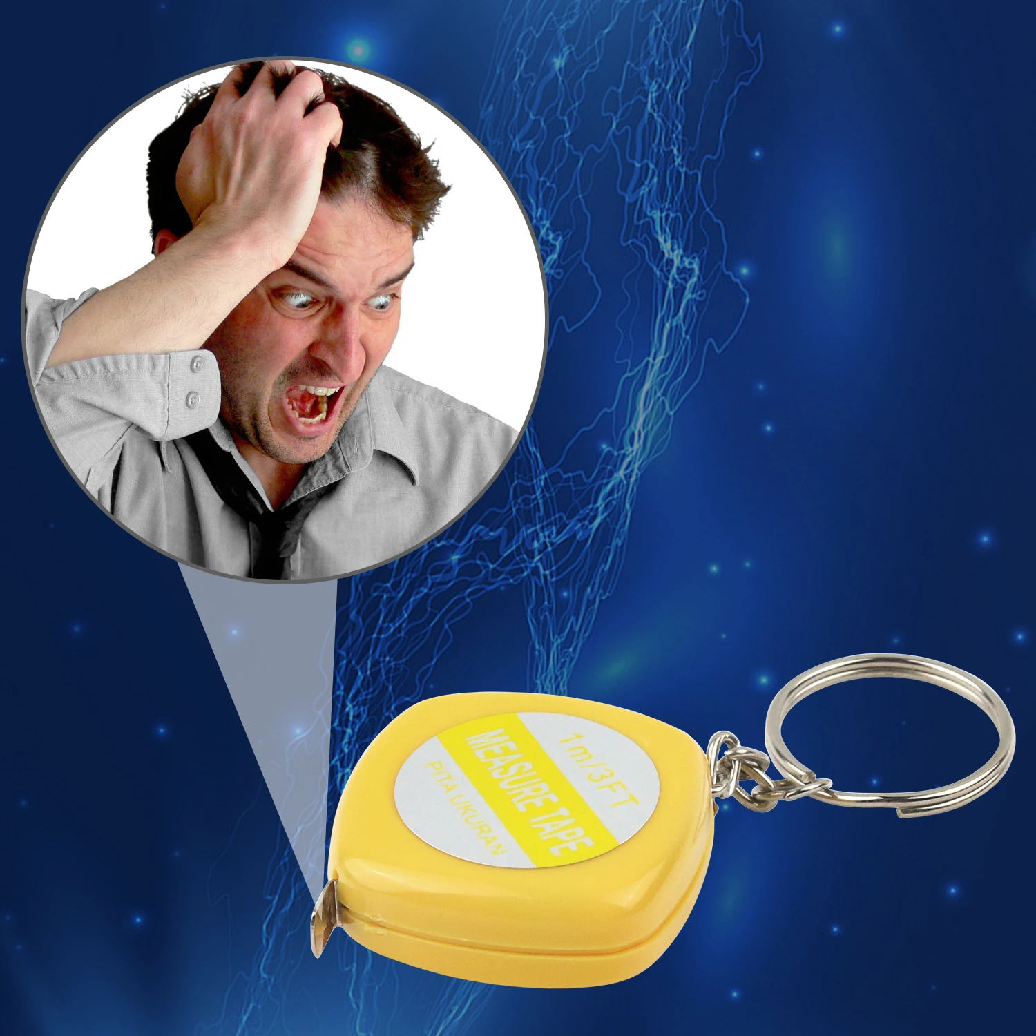 Electric Shock Tape Measure Prank Entertainment Prank Toys Friends Entertainment prank toys,joke toys,shocking toy,toy finger sting